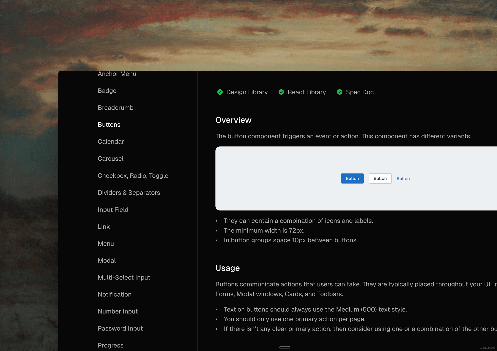 Design System & Accessibility
